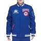 NY Giants Crest Emblem Blue Varsity Jacket