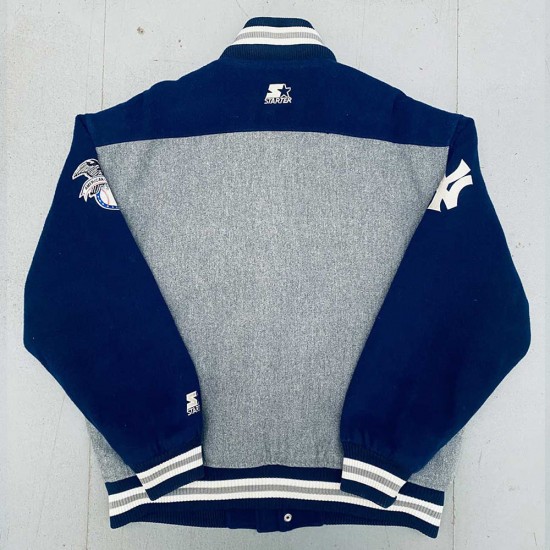 NY Yankees 1990’s Script Spellout Varsity Jacket