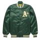 Oakland Athletics Classic Green Satin Jacket