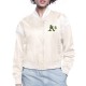 Oakland Athletics Printed Logo Varsity Satin Jacket