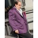 Oswald Cobblepot The Penguin Purple Blazer