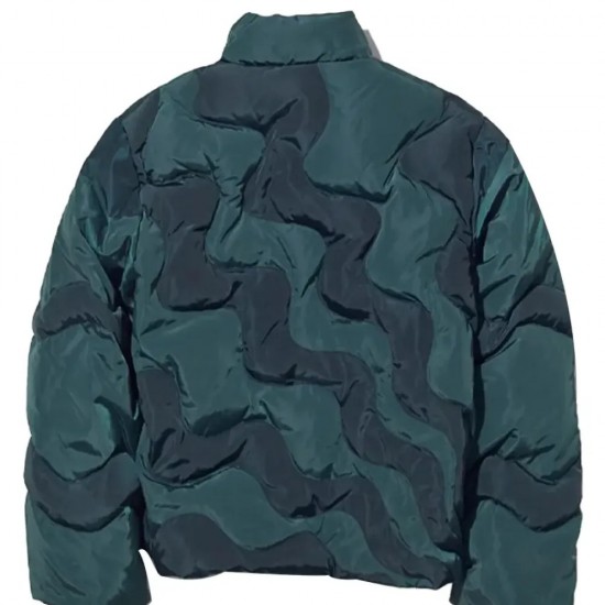 Paloma Wool Hokusai Dark Green Jacket