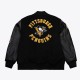 Pittsburgh Penguins Black Out Team Logo Varsity Jacket