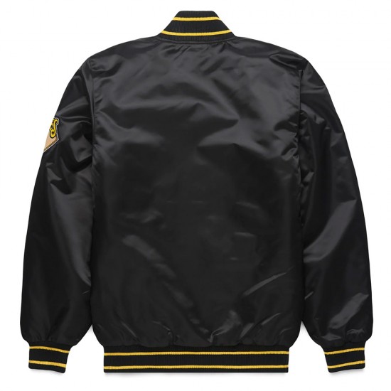 Pittsburgh Pirates Classic Black Satin Jacket