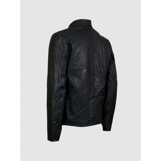 Racer Black Leather Jacket