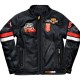 Racer Lightning Mcqueen Black Leather Jacket