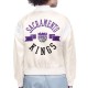 Sacramento Kings Printed Logo Varsity Satin Jacket