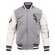 Script Tail Chicago White Sox Classic Rib Varsity Jacket