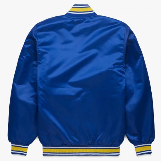 Seattle Mariners Classic Royal Satin Jacket