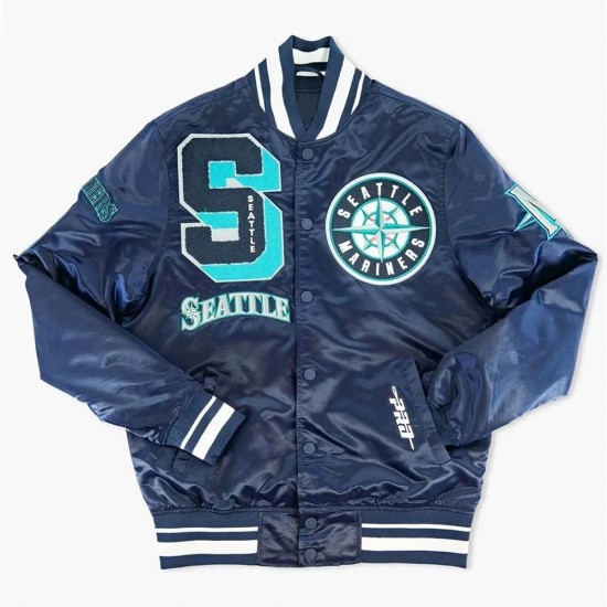 Seattle Mariners Sluggers Satin Jacket