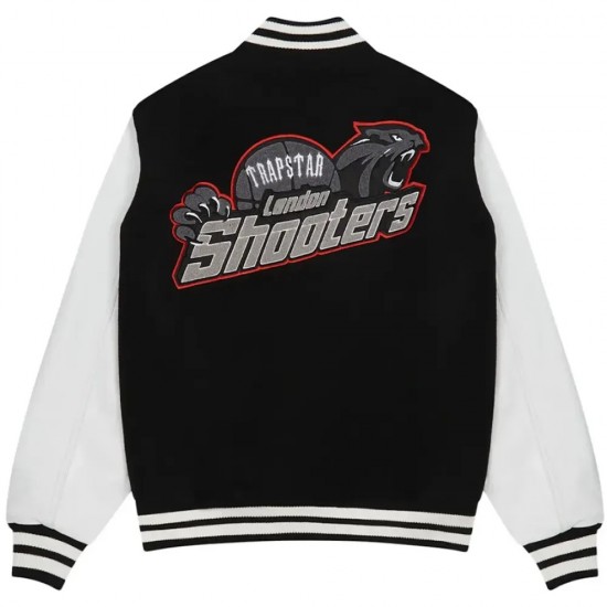 Shooters Trapstar Letterman Varsity Jacket