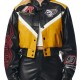 SMK Race Car Bomber Leather Jacket - Stylish High-Quality Racing Apparel