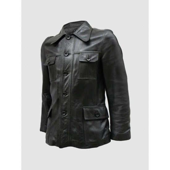 Soft Leather Winterwear Jacket