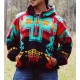 Southwestern Wool Jacket Native American Style