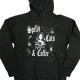 Spells Cats And Coffee Halloween Hoodie