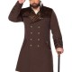 Steampunk Brown Halloween Coat