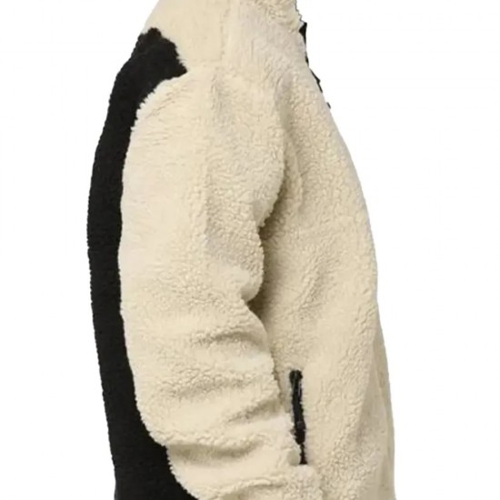 Stussy 8 Ball Sherpa Reversible Fleece Jacket