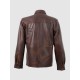 Summer Jacket - Brown Leather Shirt