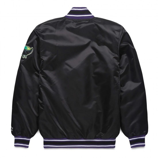 Tampa Bay Rays Classic Black Satin Jacket