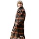 Taylor Swift Evermore Checked Coat