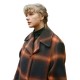 Taylor Swift Evermore Checked Coat