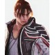 Tekken 8 Jin Kazama Black Leather Hooded Jacket