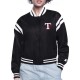 Texas Rangers Printed Logo Varsity Satin Jacket