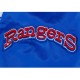 Texas Rangers Retro Classic Rib Royal Satin Jacket