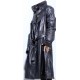 The Crow Bill Skarsgard Black Leather Coat