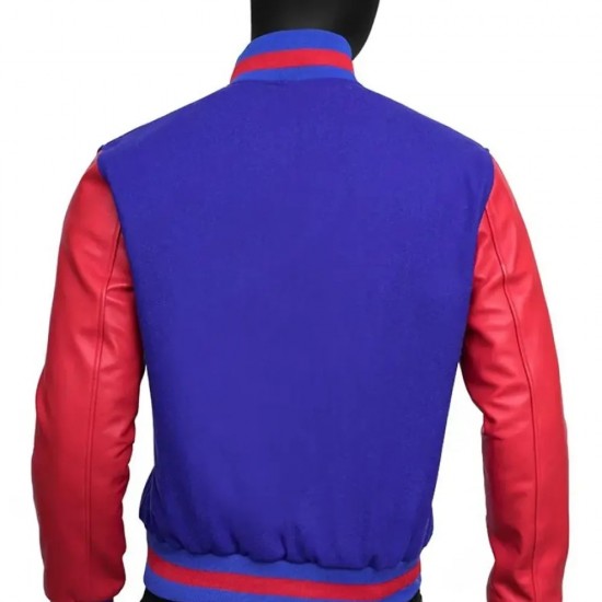 The Muppets Rizzo The Rat Blue Varsity Jacket