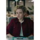 The Royal Hotel Julia Garner Red Jacket