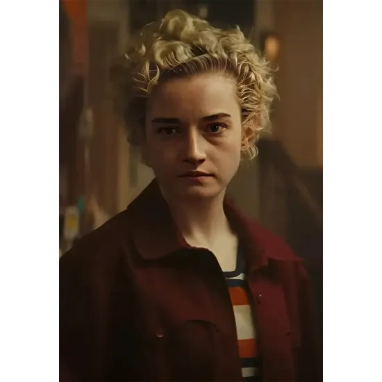 The Royal Hotel Julia Garner Red Jacket