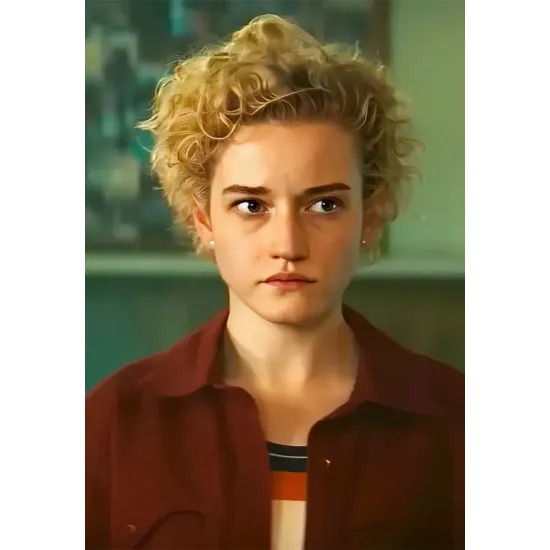 The Royal Hotel Julia Garner Red Jacket