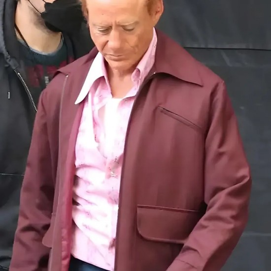 The Sympathizer Robert Downey Jr Maroon Jacket