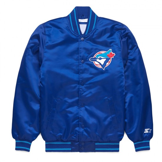 Toronto Blue Jays Classic Royal Satin Jacket