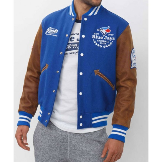 Toronto Blue Jays Wool Varsity Jacket