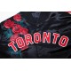 Toronto Raptors Roses Satin Full-Snap Jacket