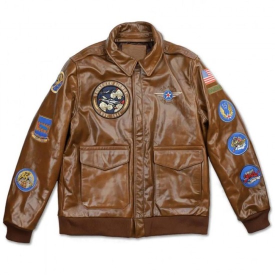 Tuskegee Airmen Fighter A2 Leather Jacket