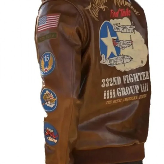 Tuskegee Airmen Fighter A2 Leather Jacket