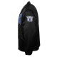 University of Kentucky Black Satin Windbreaker