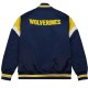 University Of Michigan Navy Blue Letterman Jacket