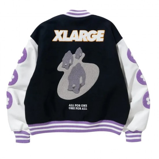 Vandy The Pink X Xlarge Wool Varsity Jacket