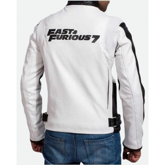 Vin Diesel Fast And Furious 7 Premiere Leather Jacket