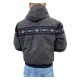 Vintage 90s Carhartt Aztec Bomber Jacket