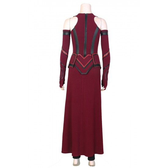 Wandavision Scarlet Witch Cosplay Costume Outfits Halloween Carnival Suit