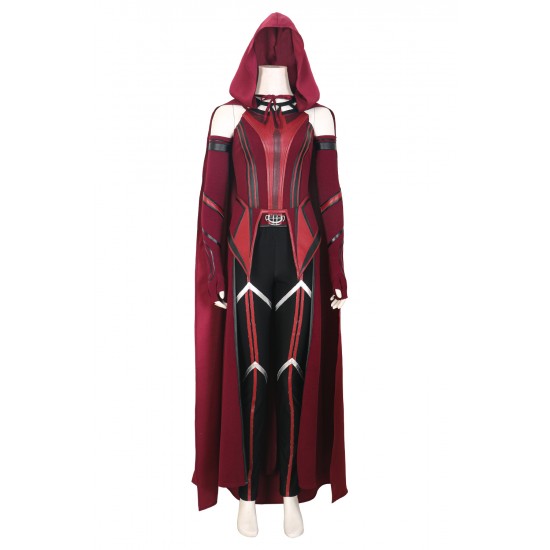 Wandavision Scarlet Witch Cosplay Costume Outfits Halloween Carnival Suit