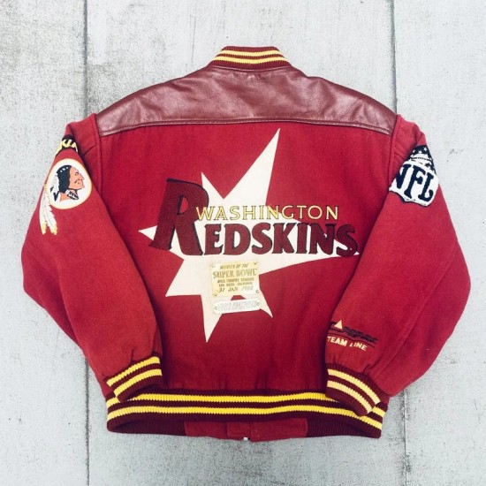 Washington Redskins 1988 Super Bowl XXII Varsity Jacket