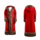 Women Christmas Movie Santa Claus Cosplay Costume Outfit Red Coat