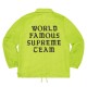 World Famous Supreme Team Green Bomber Satin Jacket