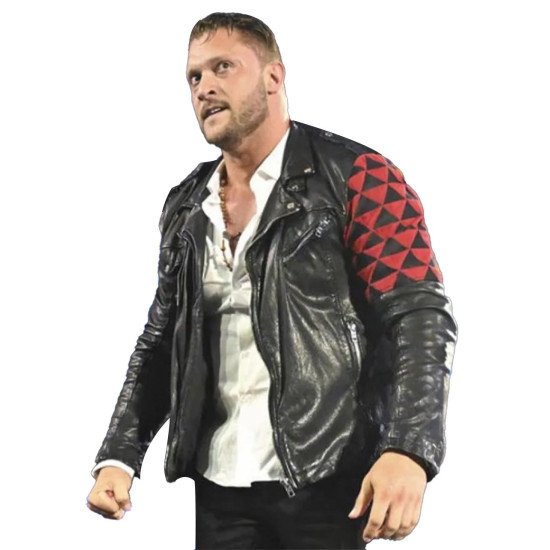 WWE Karrion Kross Black Leather Jacket